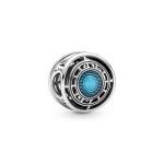 Marvel A bosszúállók Vasember arc reactor ezüst charm