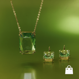 Milena Swarovski nyaklánc fülbevalóval - szett - Swarovski
