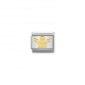 Nomination Arany angyal charm 030105-04