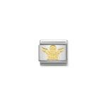 Nomination Arany angyal charm 030105-04