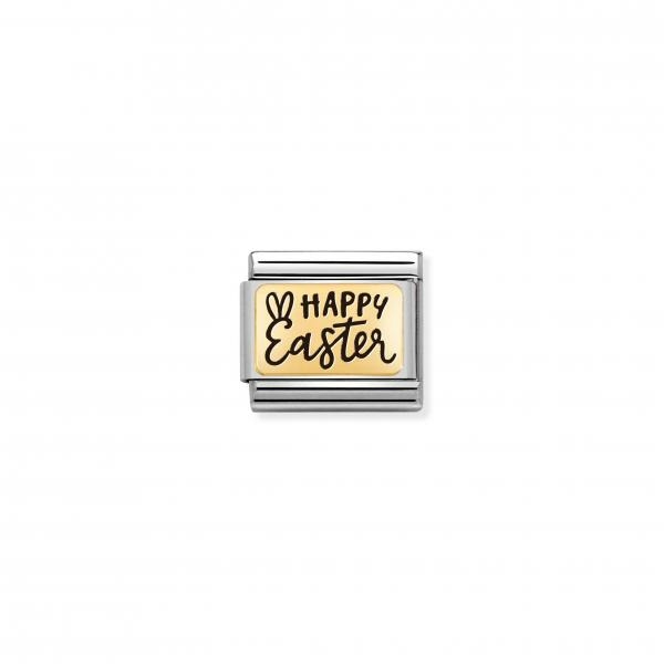 Nomination Arany Happy Easter charm 030166-32