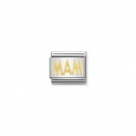 Nomination Arany MAM charm 030107-22