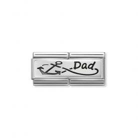Nomination Ezüst dad végtelen dupla charm 330710-05