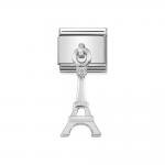 Nomination Ezüst színű függő Eiffel torony charm 331880-01