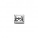 Nomination Ezüst Tower Bridge charm 330105-10
