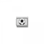 Nomination Futball labda ezüst színű charm 330202-13