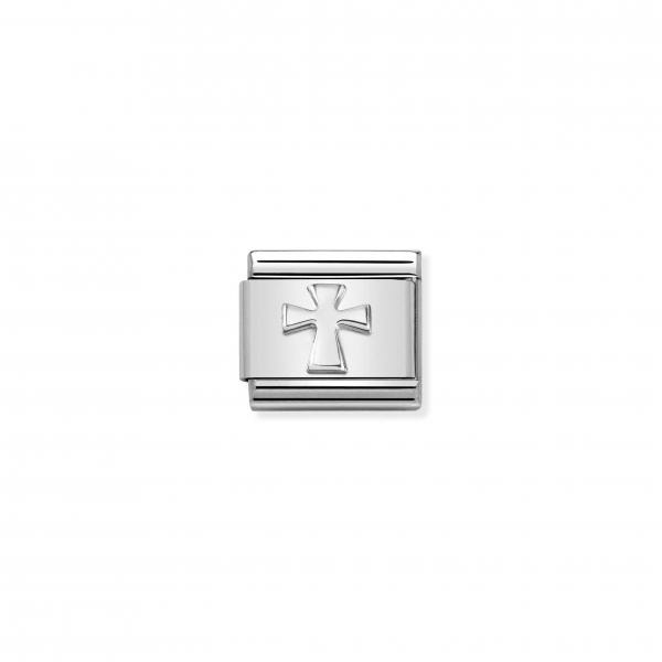 Nomination Kereszt ezüst charm 330106-02
