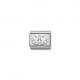 Nomination Lótuszvirág kövekkel ezüst charm 330304-44