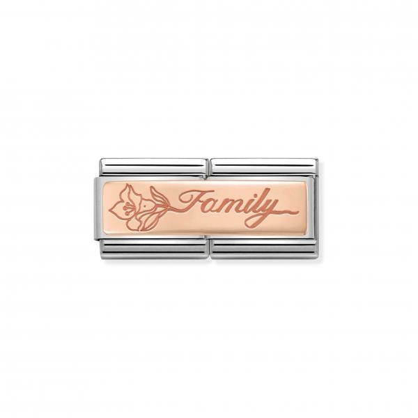 Nomination Rozé Family charm 430710-17