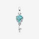 Pandora ékszer  Kék muránói üveg hőlégballon Unicef charm 792792C01