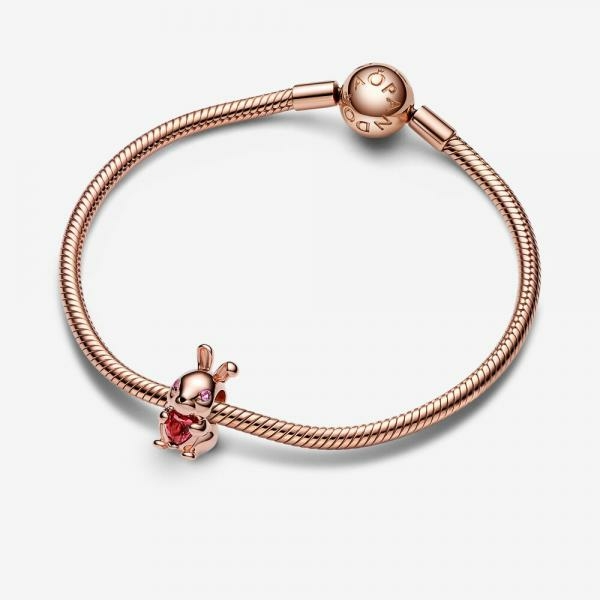 Pandora ékszer A nyúl éve rozé charm 782471C01