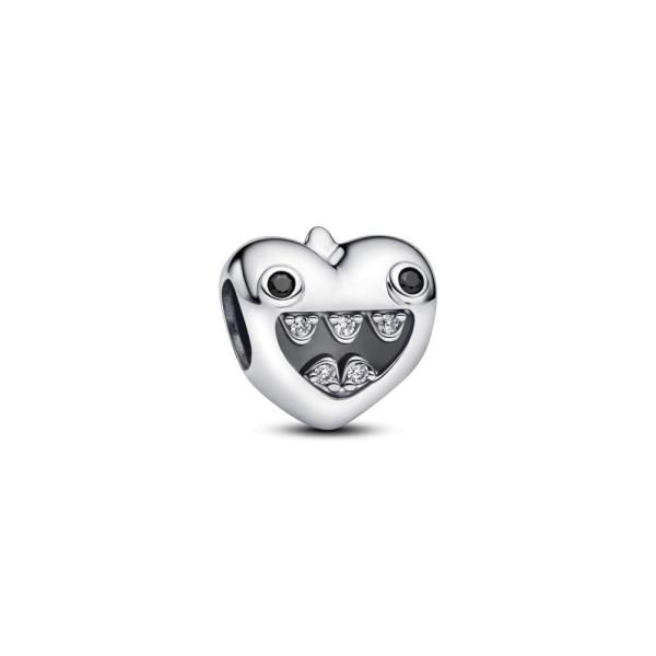 Pandora ékszer Anya kis szörnyecskéi szív ezüst charm 793768C01