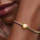 Pandora ékszer Arany gömb shine charm 763781C01