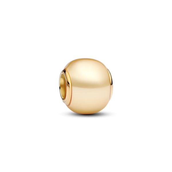 Pandora ékszer Arany gömb shine charm 763781C01