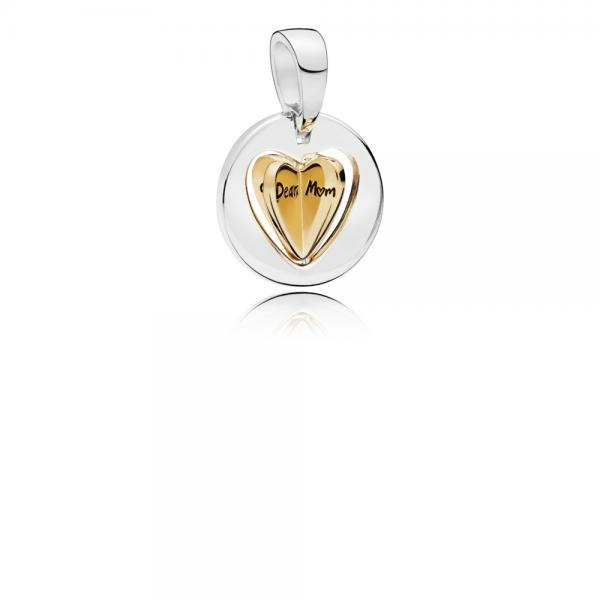 Pandora ékszer Aranyból van a szíve shine charm 768756C00
