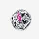 Pandora ékszer Áttört árvácska ezüst charm 790759C01