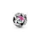 Pandora ékszer Áttört árvácska ezüst charm 790759C01