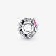 Pandora ékszer Áttört árvácska ezüst charm 790759C01