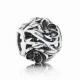 Pandora ékszer Áttört mintás misztikus virág ezüst charm 791409CZ