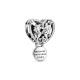 Pandora ékszer Áttört szív tengeri csikókkal ezüst charm 798949C00