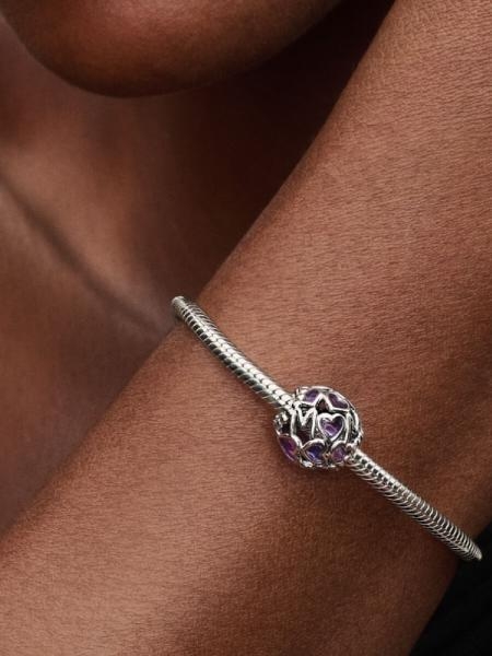 Pandora ékszer Áttört szívek és Anya ezüst charm 793772C01