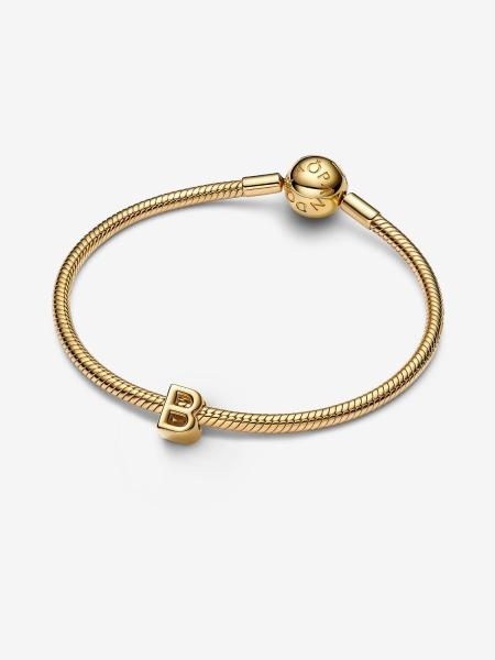 Pandora ékszer B betű shine charm 763948C00
