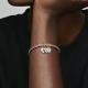 Pandora ékszer Barátság kéttónusú tripla függő charm 762722C00
