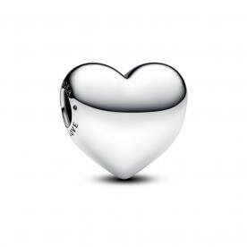 Pandora ékszer Be love gravírozható nagy szív ezüst charm 793440C00
