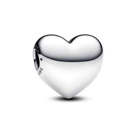 Pandora ékszer Be love gravírozható nagy szív ezüst charm 793440C00