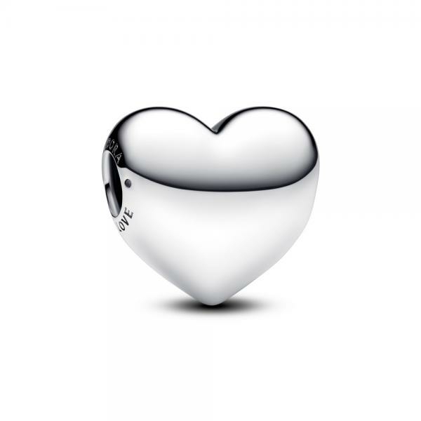 Pandora ékszer Be love gravírozható nagy szív ezüst charm 793440C00