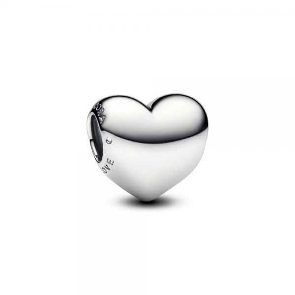 Pandora ékszer Be love gravírozható szív ezüst charm 793439C00