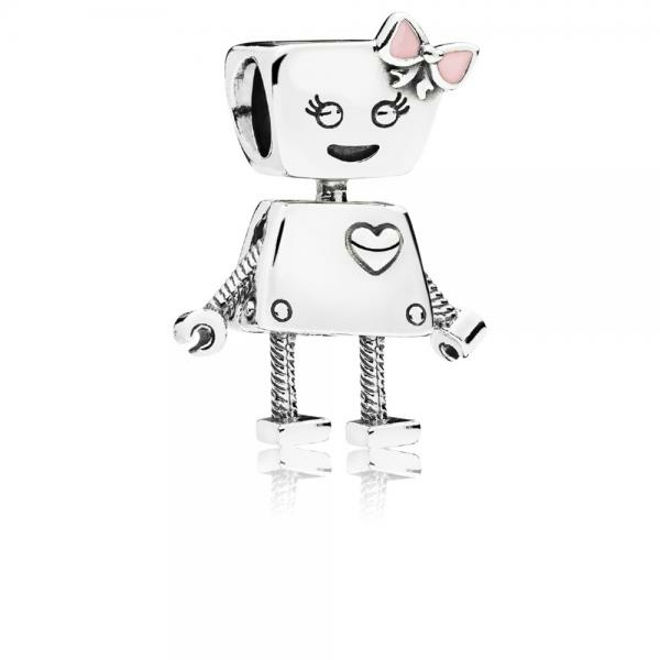 Pandora ékszer Bella robot ezüst charm 797141EN160