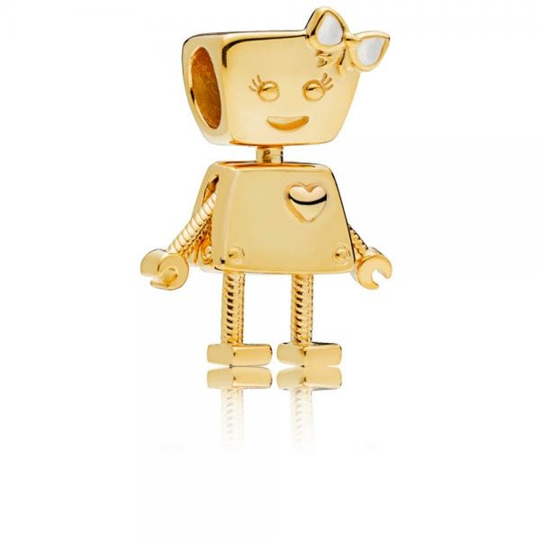 Pandora ékszer Bella robot Shine charm 767141EN23