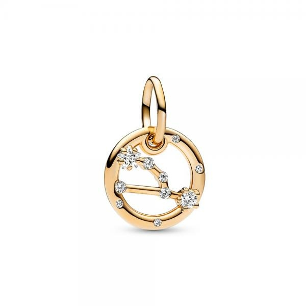Pandora ékszer Bika csillagjegy shine charm 762707C01