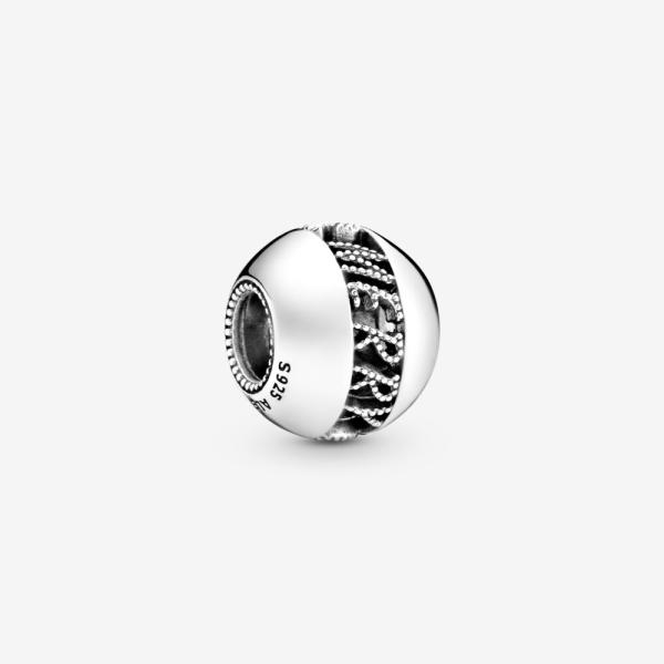 Pandora ékszer Boldog karácsonyt ezüst charm 798607C00