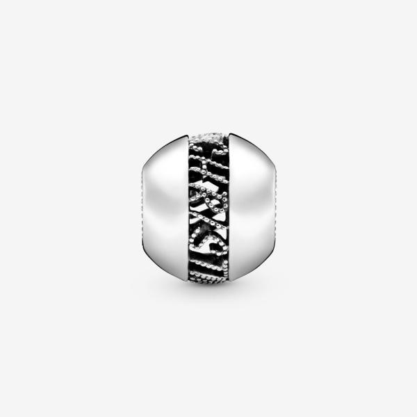 Pandora ékszer Boldog karácsonyt ezüst charm 798607C00