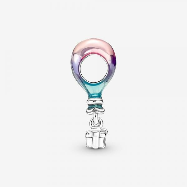 Pandora ékszer Boldog születésnapot hőlégballon ezüst charm 791501C01