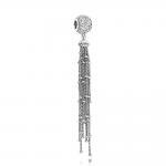 Pandora ékszer Bűbájos bojt ezüst charm 797018CZ