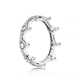 Pandora ékszer Bűbájos korona ezüst gyűrű 