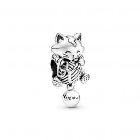 Pandora ékszer Cica gombolyaggal ezüst charm 799535C00