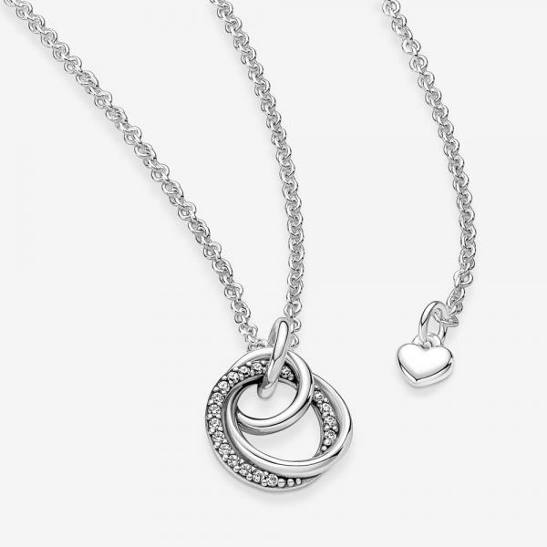 Pandora ékszer Család mindörökké ezüst nyaklánc 391455C01-60