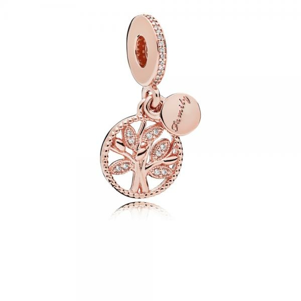 Pandora ékszer Családi örökség Rose charm 781728CZ