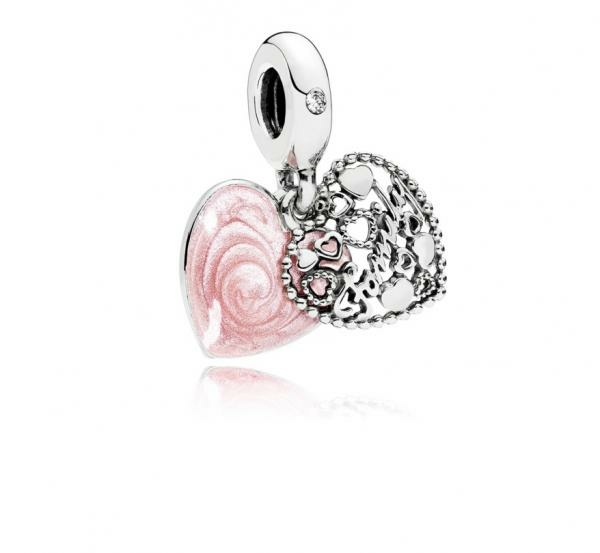 Pandora ékszer Családi szeretet függő ezüst charm 796459EN28