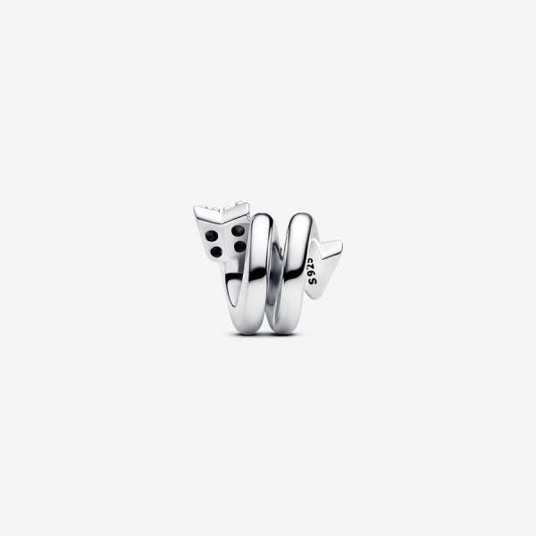 Pandora ékszer Csavart nyíl ezüst charm 793665C01