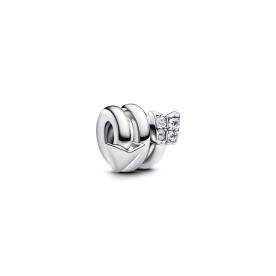Pandora ékszer Csavart nyíl ezüst charm 793665C01