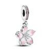 Pandora ékszer Cseresznyevirág függő ezüst charm