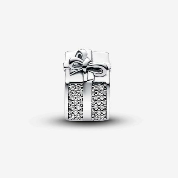 Pandora ékszer Csillogó ajándékdoboz ezüst charm 793603C01