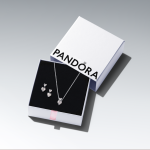 Pandora ékszer Csillogó dupla szív nyaklánc szett PSZA36