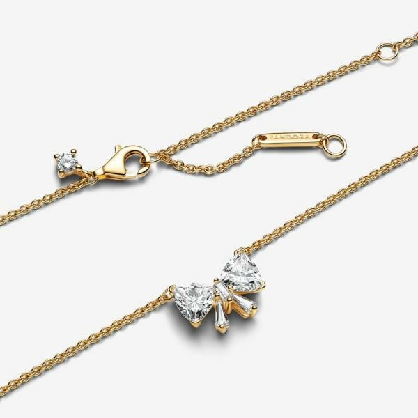 Pandora ékszer Csillogó masni shine nyaklánc 363508C01-45