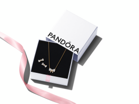 Pandora ékszer Csillogó masnis shine ékszer szett PSZ82